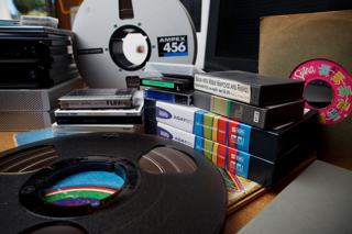 Some of the analog and digital media Tony has worked with over the last 20 years